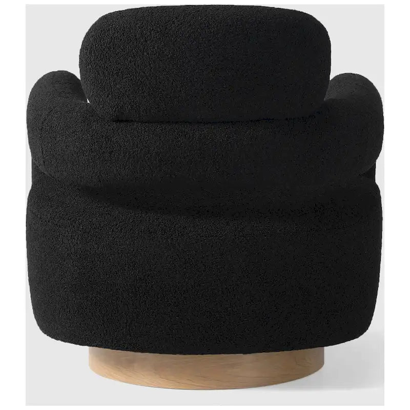 Fauteuil pivotant Sherpa de 74 cm de large