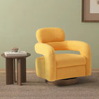 Fauteuil pivotant Sherpa de 74 cm de large