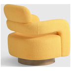 Fauteuil pivotant Sherpa de 74 cm de large