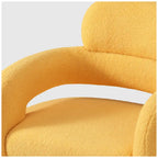 Fauteuil pivotant Sherpa de 74 cm de large