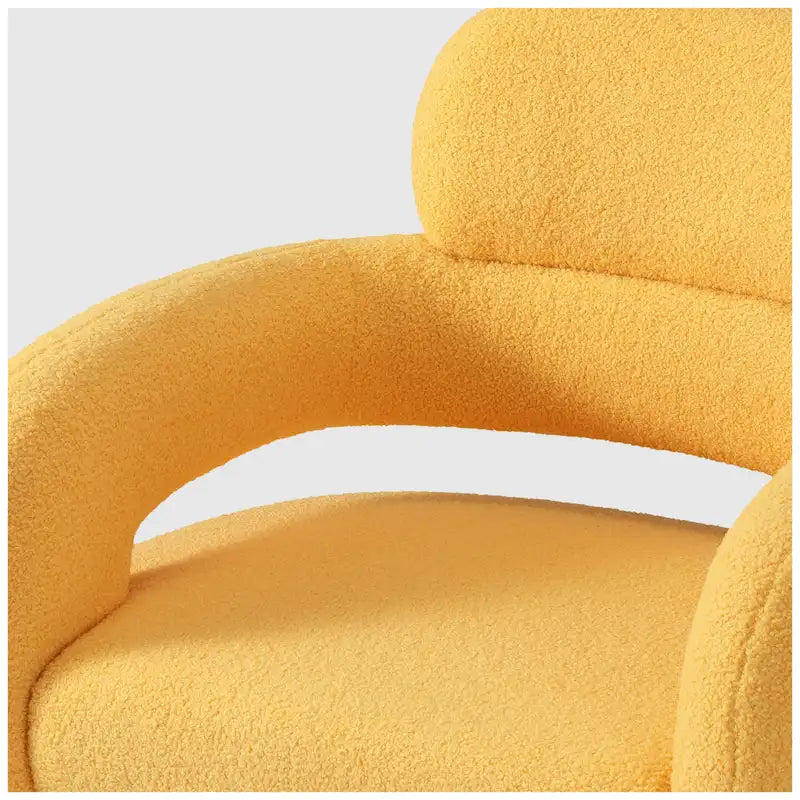 Fauteuil pivotant Sherpa de 74 cm de large