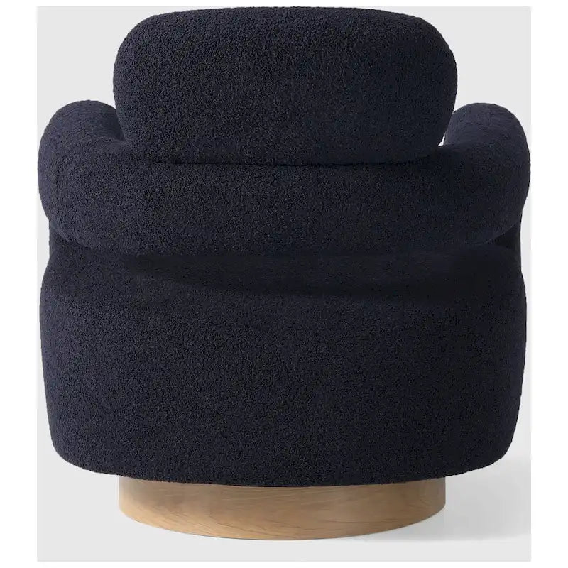 Fauteuil pivotant Sherpa de 74 cm de large