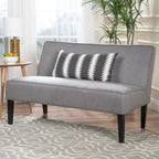 Causeuse en tissu – Canapé moderne à 2 places pour salon