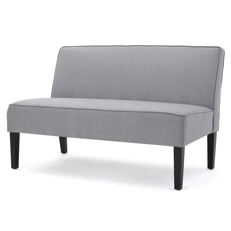 Causeuse en tissu – Canapé moderne à 2 places pour salon