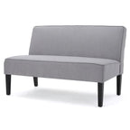 Causeuse en tissu – Canapé moderne à 2 places pour salon
