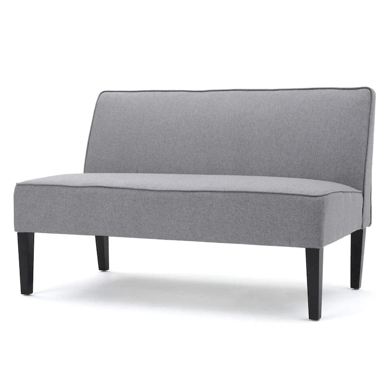 Causeuse en tissu – Canapé moderne à 2 places pour salon