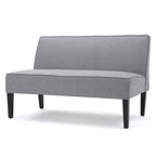 Causeuse en tissu – Canapé moderne à 2 places pour salon