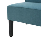Causeuse en tissu – Canapé moderne à 2 places pour salon