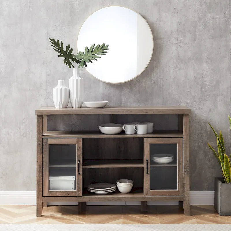 Console TV buffet haute de 52 pouces