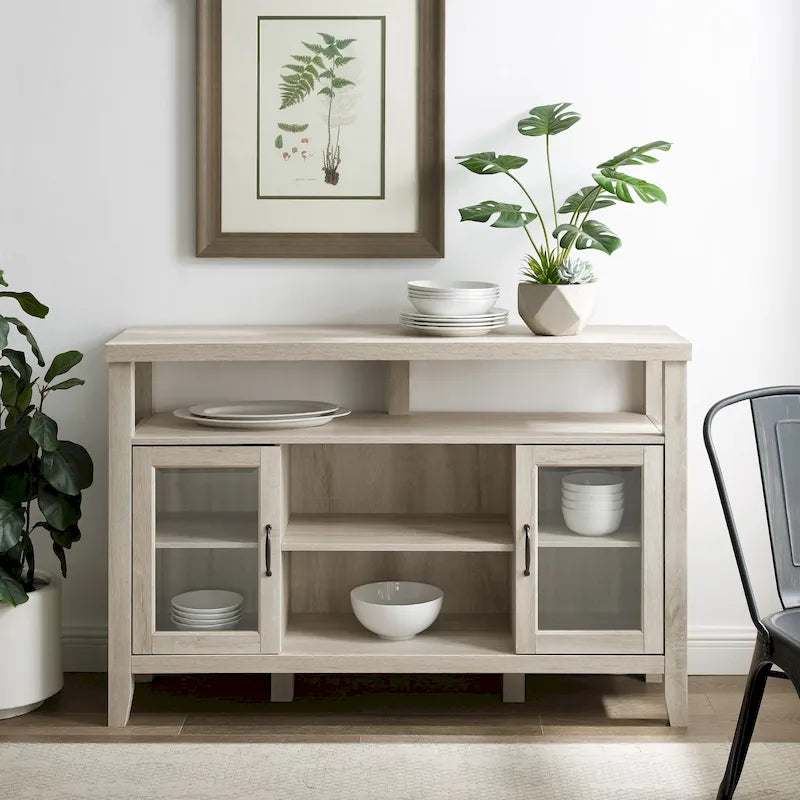 Console TV buffet haute de 52 pouces