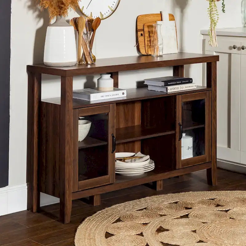 Console TV buffet haute de 52 pouces