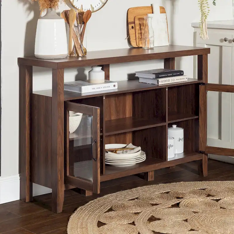 Console TV buffet haute de 52 pouces