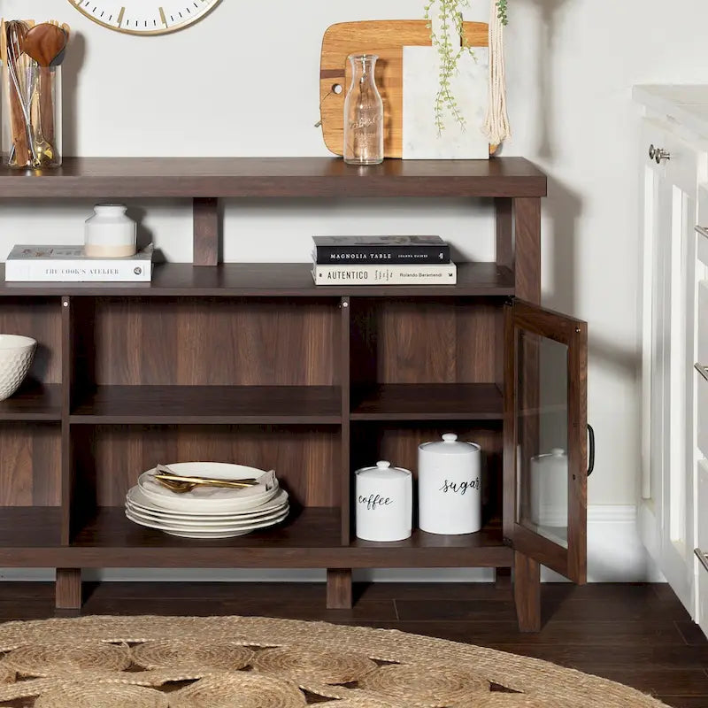 Console TV buffet haute de 52 pouces