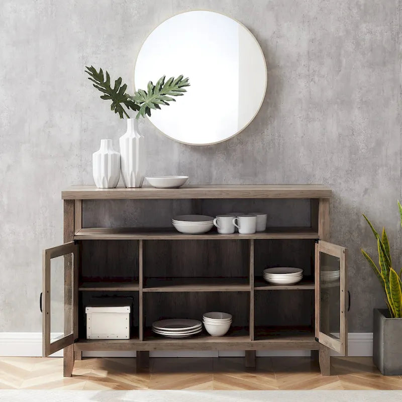Console TV buffet haute de 52 pouces