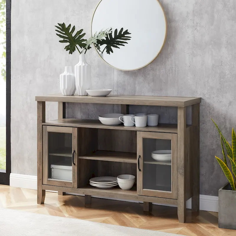 Console TV buffet haute de 52 pouces