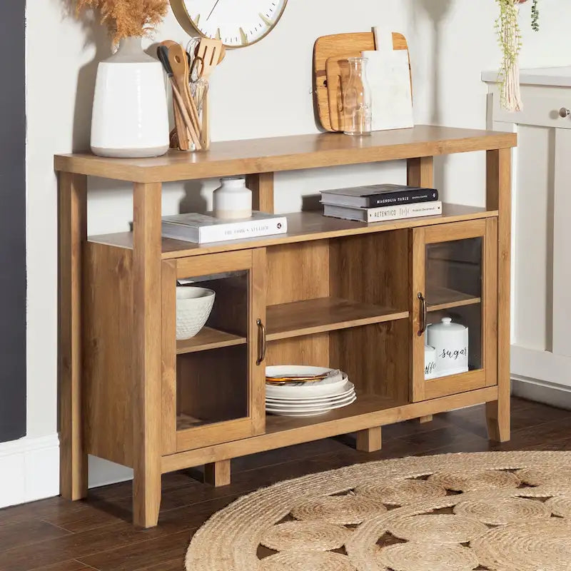 Console TV buffet haute de 52 pouces