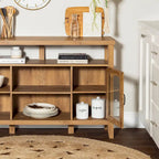 Console TV buffet haute de 52 pouces