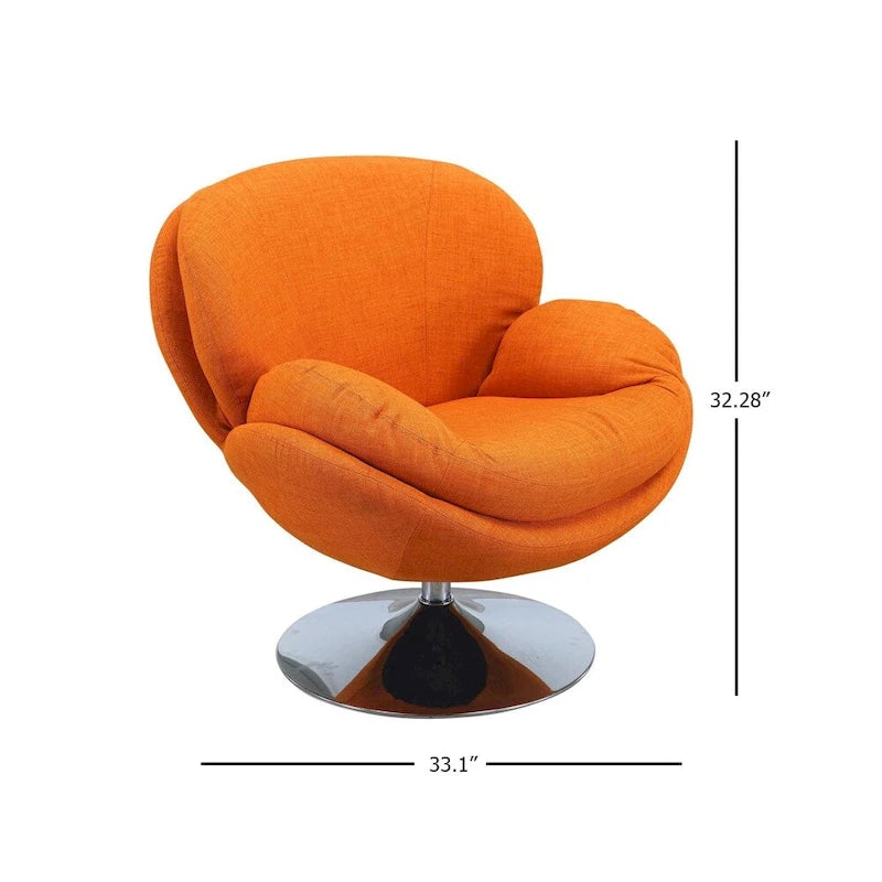 Fauteuil d'appoint décontracté – Tissu kaki