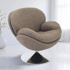 Fauteuil d'appoint décontracté – Tissu kaki