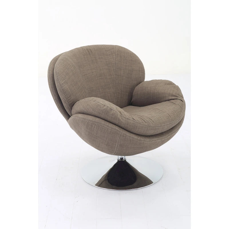 Fauteuil d'appoint décontracté – Tissu kaki