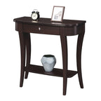 Console slim 1 tiroir avec étagère ouverte