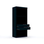Armoire de chambre moderne à 2 sections – Rangement minimaliste