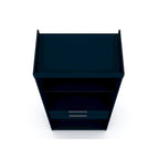 Armoire de chambre moderne à 2 sections – Rangement minimaliste