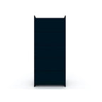 Armoire de chambre moderne à 2 sections – Rangement minimaliste