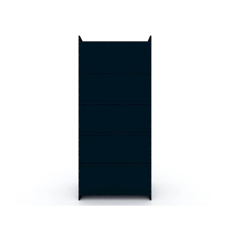 Armoire de chambre moderne à 2 sections – Rangement minimaliste