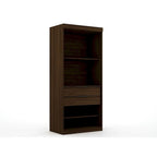 Armoire de chambre moderne à 2 sections – Rangement minimaliste