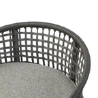 Tabouret de comptoir tissé – Hauteur d'assise 63,5 cm, style bohème naturel