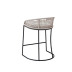 Tabouret de comptoir tissé – Hauteur d'assise 63,5 cm, style bohème naturel