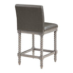 Tabouret de bar 26" à hauteur de comptoir, modèle classique en bois
