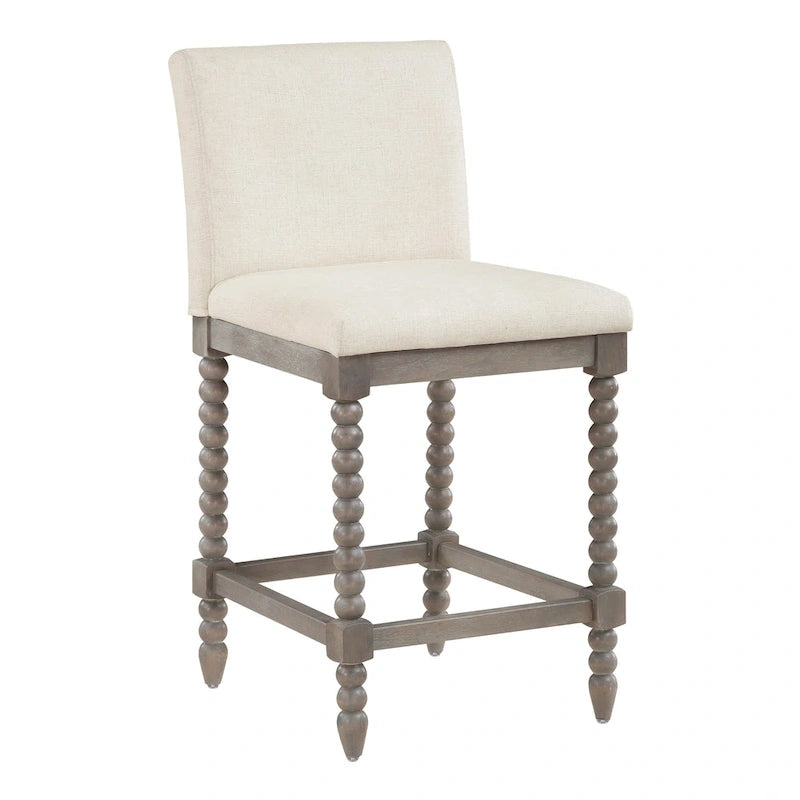 Tabouret de bar 26" à hauteur de comptoir, modèle classique en bois