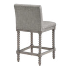 Tabouret de bar 26" à hauteur de comptoir, modèle classique en bois