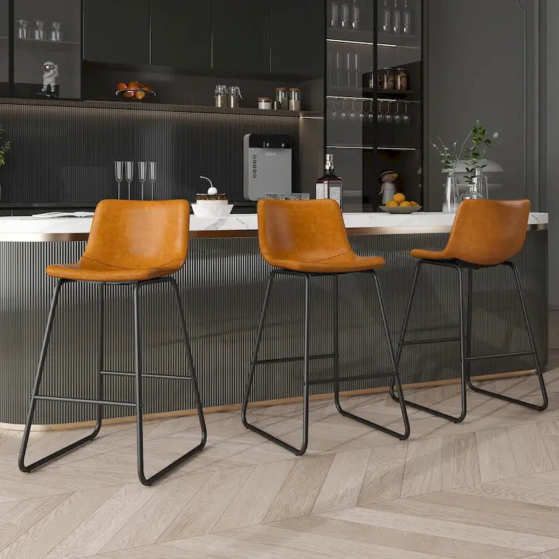 Table d'appoint moderne en métal Arrow – 21x14x26
