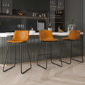Table d'appoint moderne en métal Arrow – 21x14x26