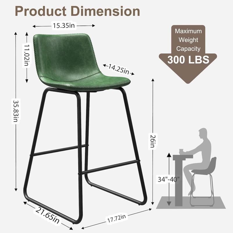 Table d'appoint moderne en métal Arrow – 21x14x26
