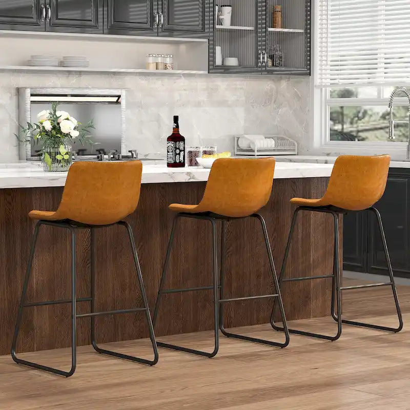 Table d'appoint moderne en métal Arrow – 21x14x26