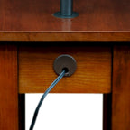 Table d'appoint en bois massif Mission – Table d'appoint d'accent classique