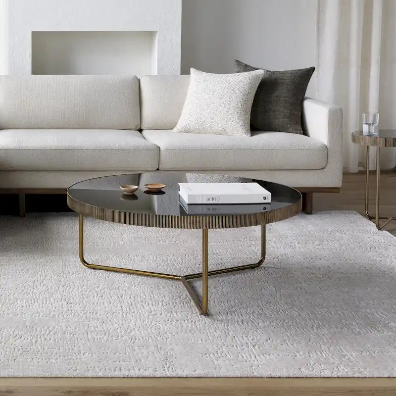 Croyle Hand Crafted Round Coffee Table