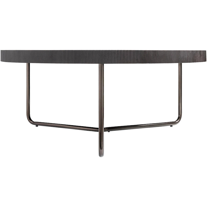 Table Basse Ronde Faite Main – Pièce Maîtresse Artisanale pour Salon