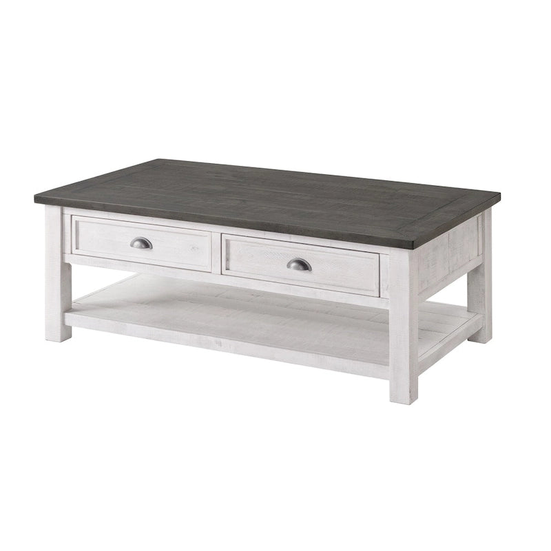 Meuble d'appoint rectangulaire de 71 cm de large – Rangement dissimulé