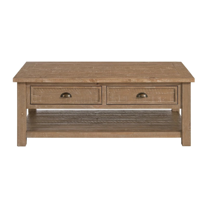 Meuble d'appoint rectangulaire de 71 cm de large – Rangement dissimulé