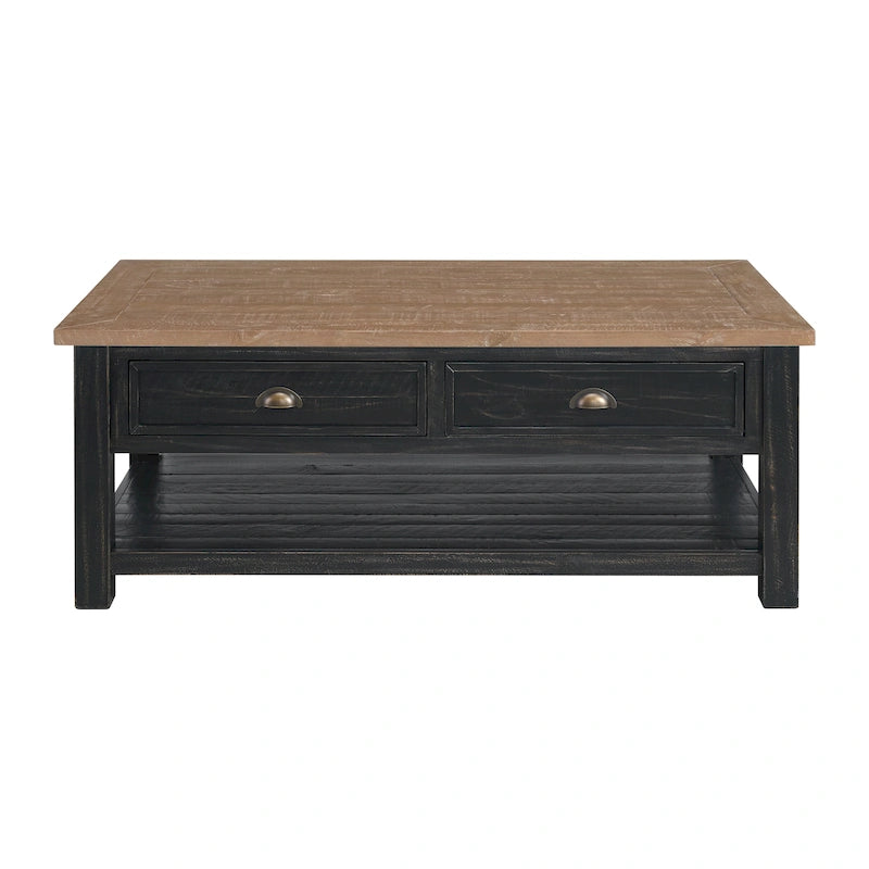Meuble d'appoint rectangulaire de 71 cm de large – Rangement dissimulé