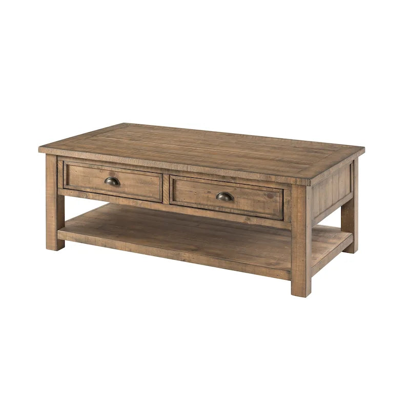 Meuble d'appoint rectangulaire de 71 cm de large – Rangement dissimulé