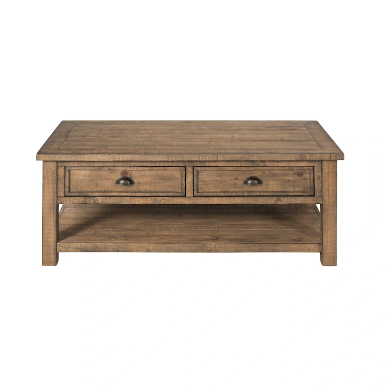 Meuble d'appoint rectangulaire de 71 cm de large – Rangement dissimulé