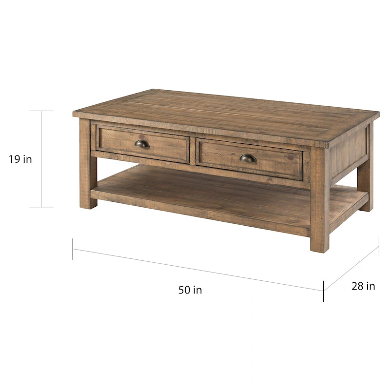 Meuble d'appoint rectangulaire de 71 cm de large – Rangement dissimulé