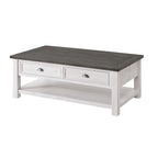 Meuble d'appoint rectangulaire de 71 cm de large – Rangement dissimulé
