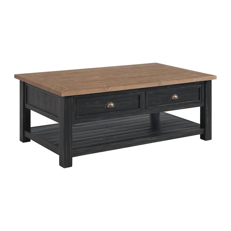 Meuble d'appoint rectangulaire de 71 cm de large – Rangement dissimulé
